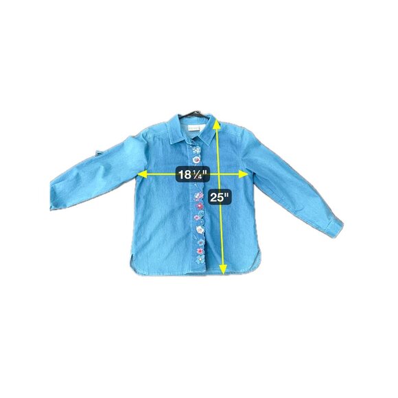 Vintage Napa Valley Denim Jacket Pants Set Blue Size Small Embroidered Retro - Picture 12 of 16